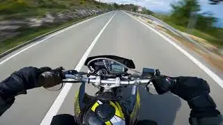 Chasing HONDA CB500 Part 2 | YAMAHA XT660X + AKRAPOVIČ