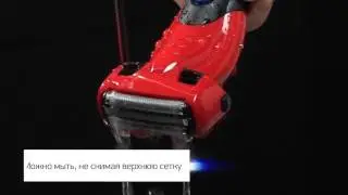Сеточная роторная электробритва мужская для влажного и сухого бритья Panasonic ES-SL41-R520. Обзор.