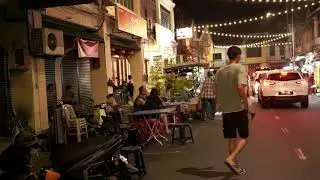 Penang Carnarvon Street and Love Lane night walk