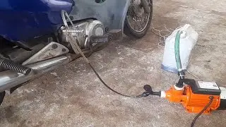 Maquina de Troca de óleo de Moto Caseira #DiegoCBRR