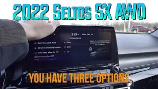 2022 Kia Seltos SX-Vehicle Auto-Shut Off Function with Three Options