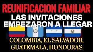 EMPEZARON A LLEGAR LAS INVITACIONES REUNIFICACION FAMILIAR