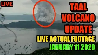 UPDATE Taal Volcano Eruption January 12 2020
