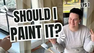 Episode 1 - Home Makeover - Painting Wooden Trim 🎨