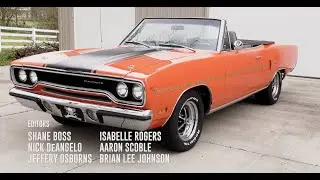 1970 ROAD RUNNER CONVERTIBLE IN TOR-RED DONE GRAVEYARD CARZ STYLE. AND YES, WE TOOK SOME 