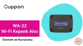 Cuppon WA-22 Wi-Fi Kepenk Kontrol Alıcı Tanıtım ve Kurulum Videosu