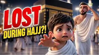 He Got Lost During Hajj Near the Kaaba 😢 | Emotional Islamic Animation