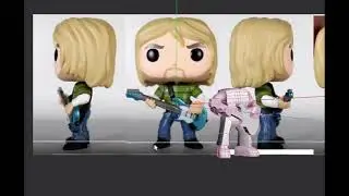 Papercraft Funko Nirvana - Designlol