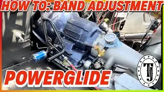Powerglide Band Adjustment, QUICK and Easy!