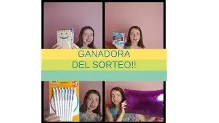 GANADORA DEL SORTEO 2018.