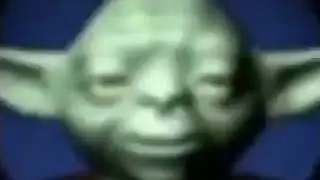 Yoda Crush Cock With A Rock