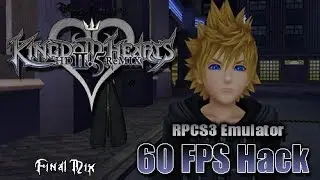 [RPCS3] Kingdom Hearts HD 2.5 ReMIX - Roxas vs Axel (60 FPS)