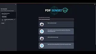 PDF SENSEI: AI-Powered PDF Q&A Application with Hugging Face & LangChain Tutorial