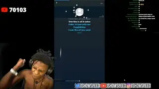 IShowSpeed Sings One Kiss *FUNNY*