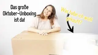 🙈 Auch im Oktober habe ich groß eingekauft 😃