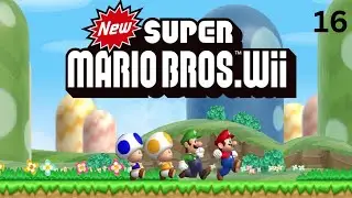 My favourite world? - New Super Mario Bros. Wii - Part 16 (World 6) (PC Gameplay)