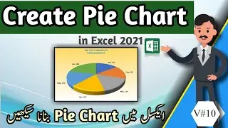 How to create a pie chart in excel 2021 |  How to make a pie chart in excel