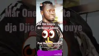 Mar One Gangsta Dja Djienye Sabouye