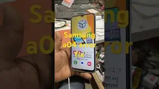 Samsung a04e error fix