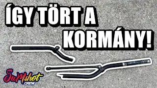 ÍGY TÖRT A KORMÁNY! | DRZ400E | TM300
