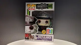 Beetlejuice - Glow in The Dark - Go Exclusive Funko Pop Unboxing