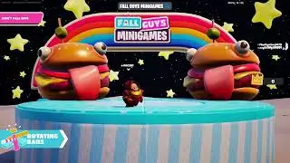 Me  toca la panatlla secreta en #FallGuysMinigames