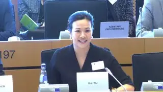 【全程字幕】民眾黨立委 吳欣盈 代表台灣🇹🇼出席歐洲議會「台歐貿易公聽會」並發表演說（影片來源：歐盟🇪🇺歐洲議會國際貿易委員會 European Parliament 直播）20230719