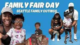 FAMILY FAIR DAY| SEATTLE FAMILY OUTINGS VLOG| PUYALLUP FAIR
