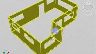 HOW TO CREATE A WALL IN AUTOCAD 3D