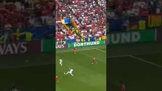 Ronaldo's assist and Fernandes' goal #goat #ronaldo #fernandes #portugal🇵🇹 #shorts
