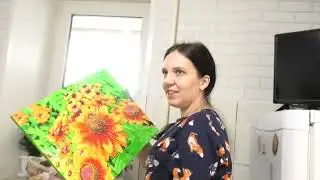 Вешаем Картину На Кухне/ Поздравляем Мужчин с Праздником/