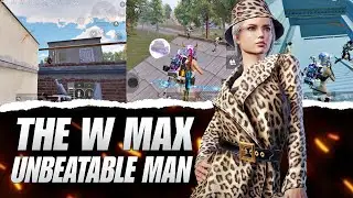 The w max unbeatable man 🏔️🔥￼| Fastest 3 finger Player | BGMI