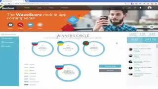 WaveScore новая социальная видеосеть, каждый может заработать !!!!