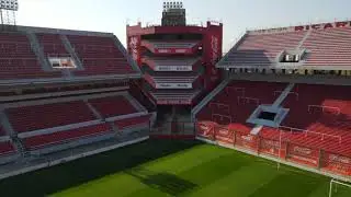 Vuelo por todas las tribunas del rojo! Estadio Libertadores de América, Independiente