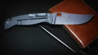 Spyderco Farid K2. Меч - складенец. Обзор реплики.