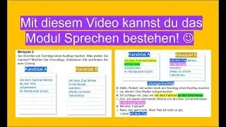 Speaking exercises Goethe Certificate A2