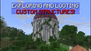 How to loot CUSTOM BUILDINGS & STRUCTURES in my Minecraft Server  ( BETTERSTRUCTURES TUTORIAL )