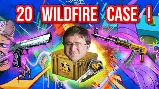 20 Wildfire Cases !  - Казино в CS:GO 