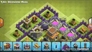 Clash of clans Belediye binasi 8 koy duzeni
