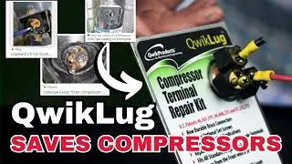 STOP! Before you throw out your compressor try this | QwikLug Universal Terminal Kit | QwikProducts