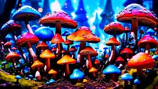 Vivid Colors Forest - Copyright Free Animated Background Video 4K, Ultra HD (No Sound)