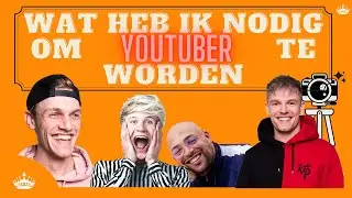 Wat Heb ik Nodig om Youtuber te Worden 📷- Top 5