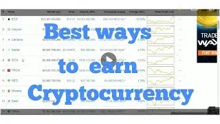 Howmany ways to earn cryptocurrency