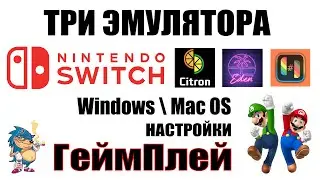 Nintendo Switch - Three Emulators: Settings, Comparison, and Gameplay