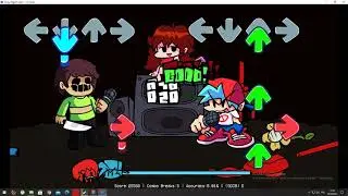 Friday Night Funkin'   V S  Chara