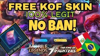HOW TO GET FREE KOF SKIN WITH 27 TICKETS AND DRAW EPIC SKIN IN MOBILE LEGENDS | PERU VPN TUTORIAL