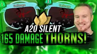 165 Damage in THORNS? | Ascension 20 Silent Run | Slay the Spire