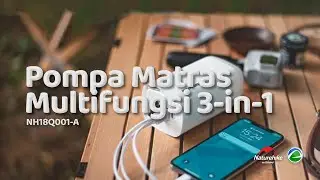 Pompa Angin Matras Multifungsi 3-in-1 Naturehike (NH18Q001-A) | REVIEW