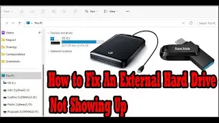 How to Fix External Hard Drive Not Showing Up In My Computer-Hard Drive Not Detected on Windows 10/7