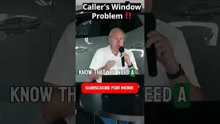 Tips to a caller to diagnose and price a car window repair.